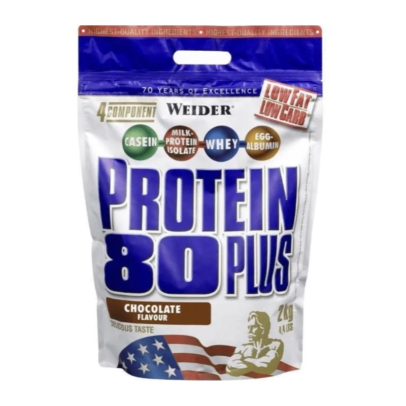 WEIDER Protein 80 Plus 2 kg - Smaki czekoladowe