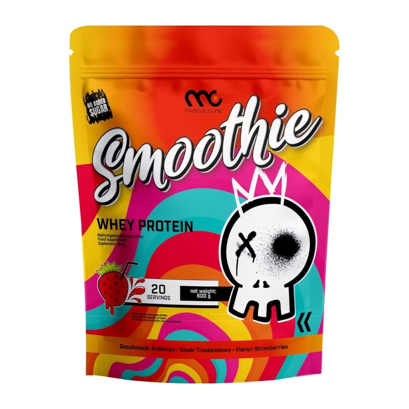 MUSCLE CLINIC Smoothie Whey 600 g