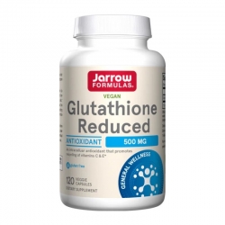 JARROW FORMULAS Glutathione Reduced 500mg 60 vcaps.