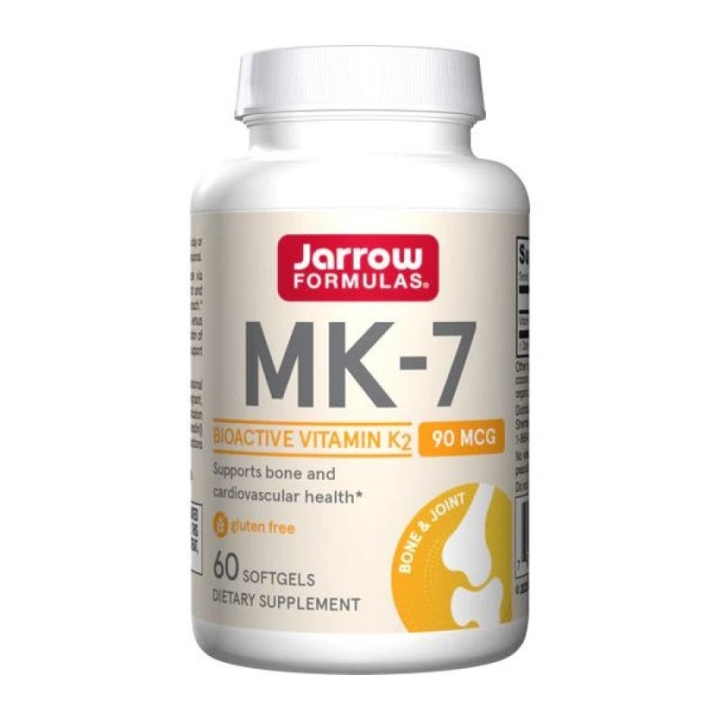 JARROW FORMULAS Witamina K-2 MK7 90mcg 120 gels.