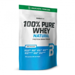 BIOTECH 100% Pure Whey Natural 454 g Unflavoured