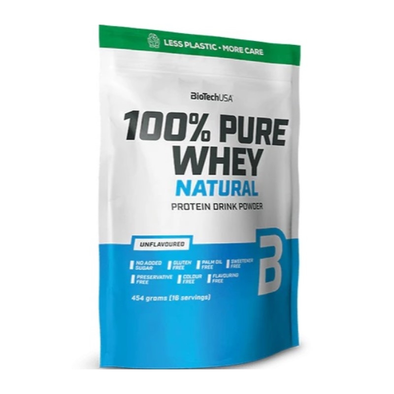 BIOTECH 100% Pure Whey Natural 454 g Unflavoured