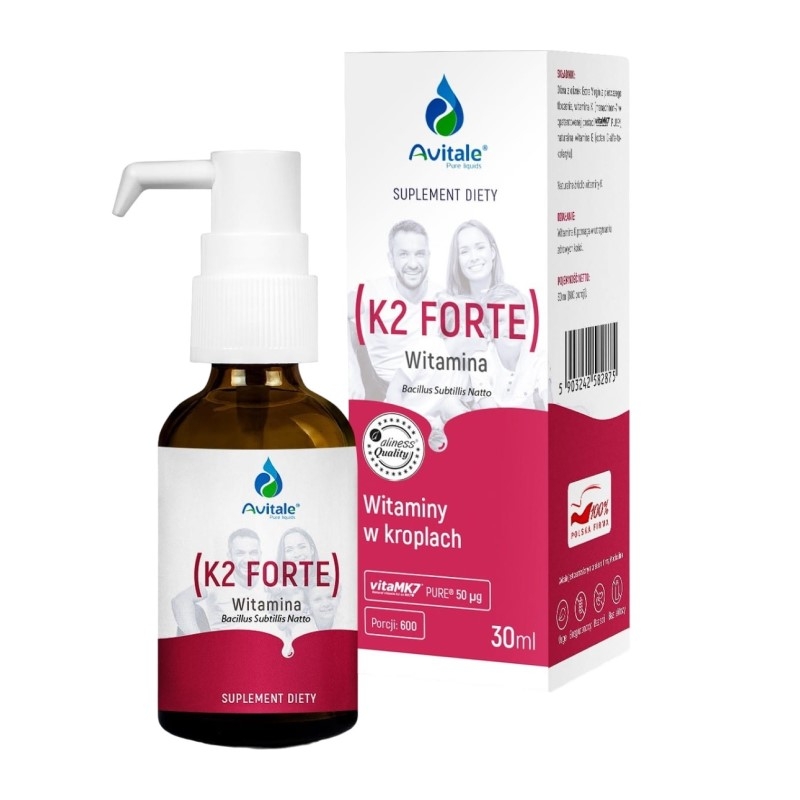 ALINESS Avitale Witamina K-2 FORTE 50 ug Olive 30 ml