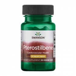 SWANSON Pterostilbene 50 mg 30 veg caps.