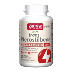 JARROW Trans-Pterostilbene 50 mg 60 veg caps.