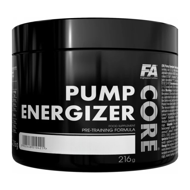 FITNESS AUTHORITY PumpCore Energizer 216 g - Exotic (30.12.2024)