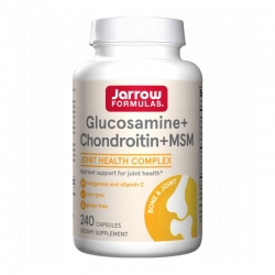 JARROW FORMULAS Glucosamine+Chondroitin+MSM 240 caps.