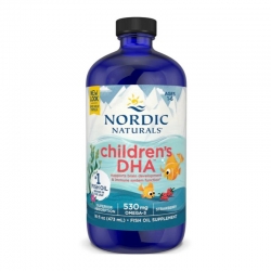 NORDIC NATURALS Childrens DHA 530mg 473ml Strawberry.