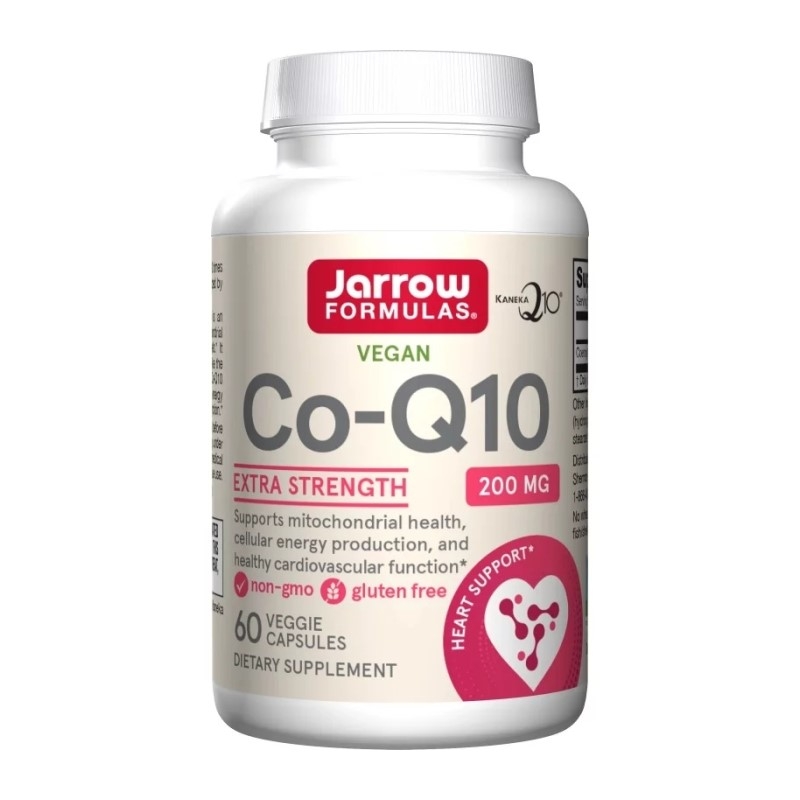 JARROW FORMULA Coenzyme Q10 200mg 60 vcaps.