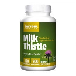 JARROW FORMULAS Milk Thistle 150 mg 200 veg caps.