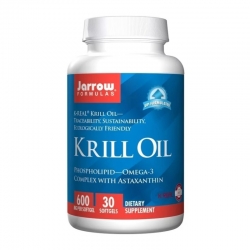 JARROW FORMULAS Krill oil 600mg 30 gels.