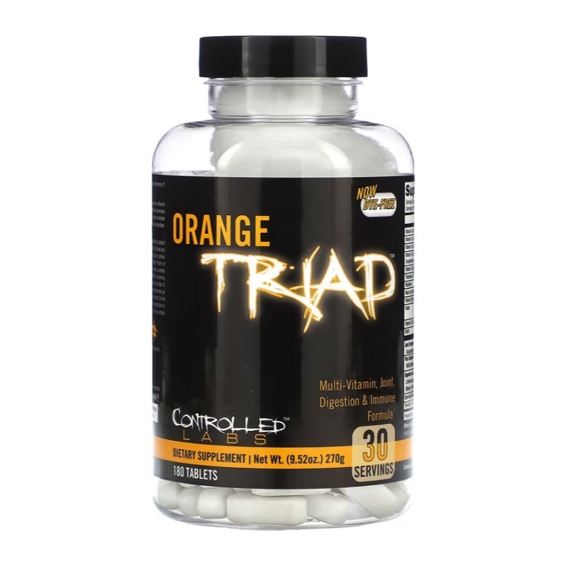 CONTROLLED LABS Orange Triad 180 tabs.