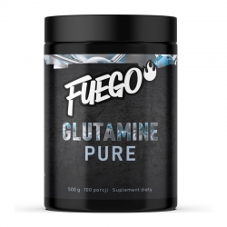 FUEGO L-Glutamine 500 g + Astragin Pure