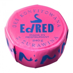 EDRED Gęś Konfitowana z Żurawiną 240 g
