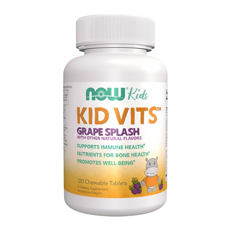 NOW FOODS Kids Vits 120 tabs.