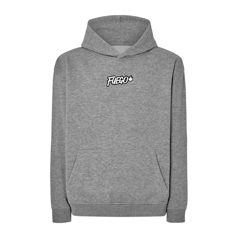 FUEGO Bluza Szara z Kapturem
