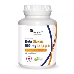 ALINESS Beta Glukan 500 mg 100 veg caps.