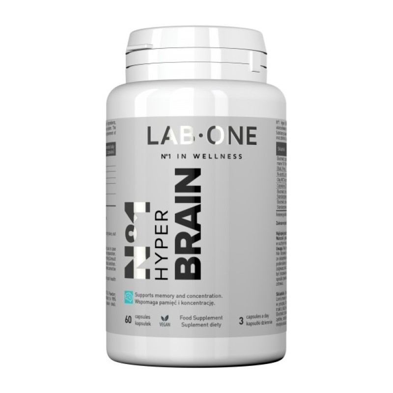 LAB ONE N1 Hyper Brain 60 caps. (30.06.2025)