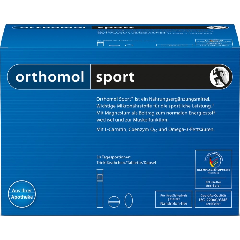 ORTHOMOL Sport 30 amp. + 30 kaps.