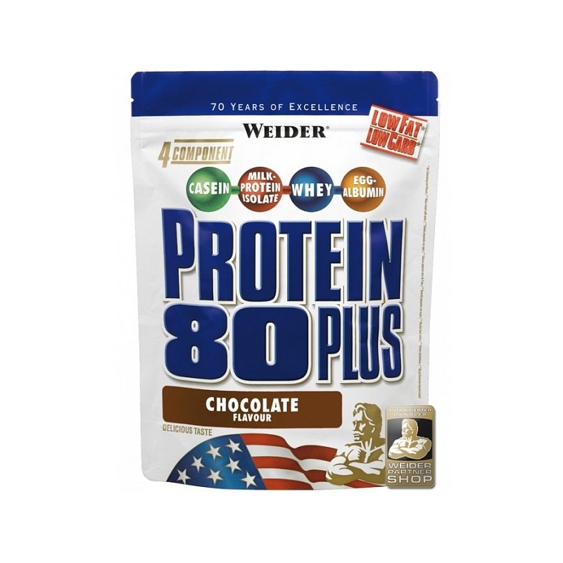 WEIDER Protein 80 Plus 500g Czekolada