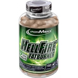 IRONMAXX Hellfire Fatburner VEGAN 150 kaps.