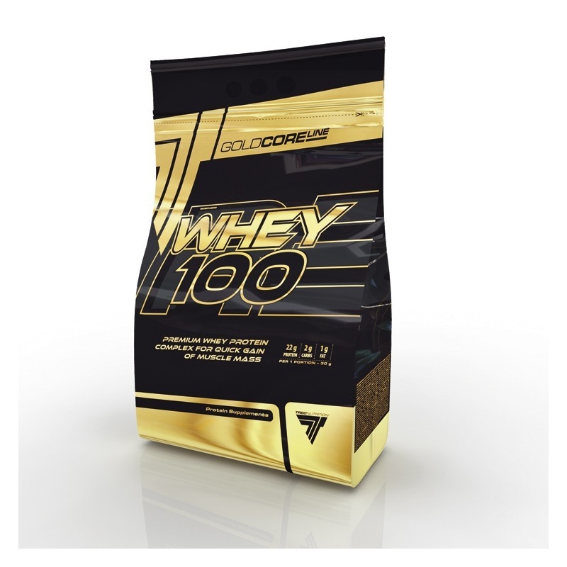 TREC Whey 100 Gold Core Line 2275g Czekolada