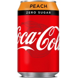 Coca Cola Zero Brzoskwinia 330ml
