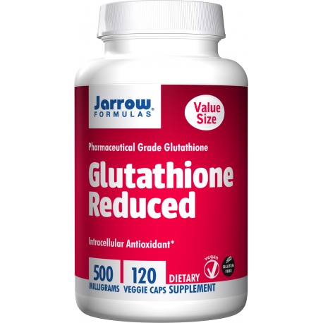 JARROW FORMULAS Glutathione Reduced 500mg 120 vcaps.