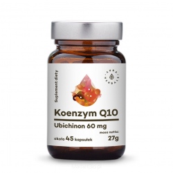 AURA HERBALS Koenzym Q10 Ubichinon 60 mg 45 caps.